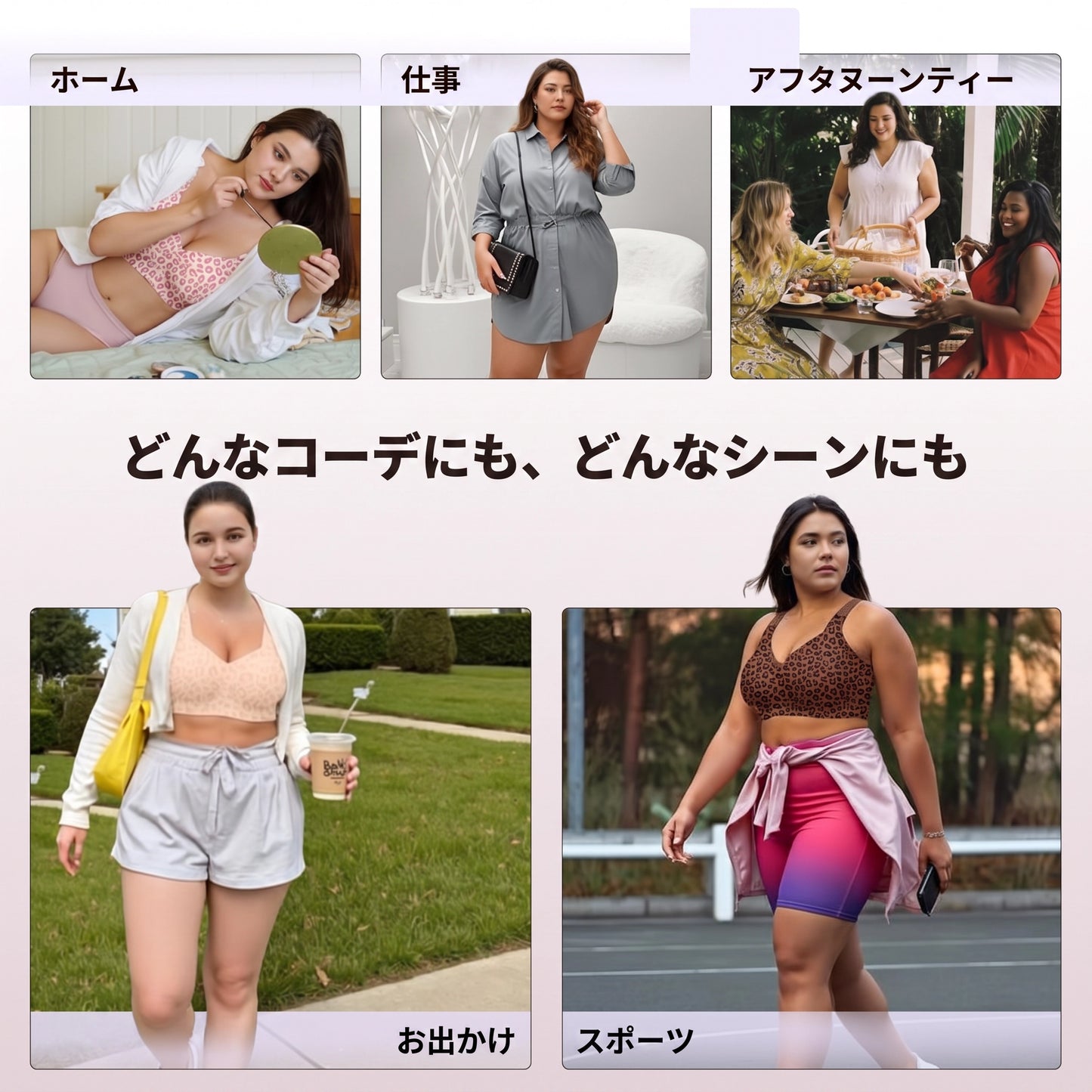 Serina™︎シームレスフィットブラ